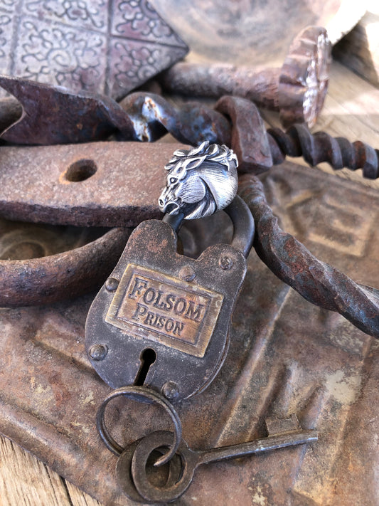 Horse Head Ring Size 8