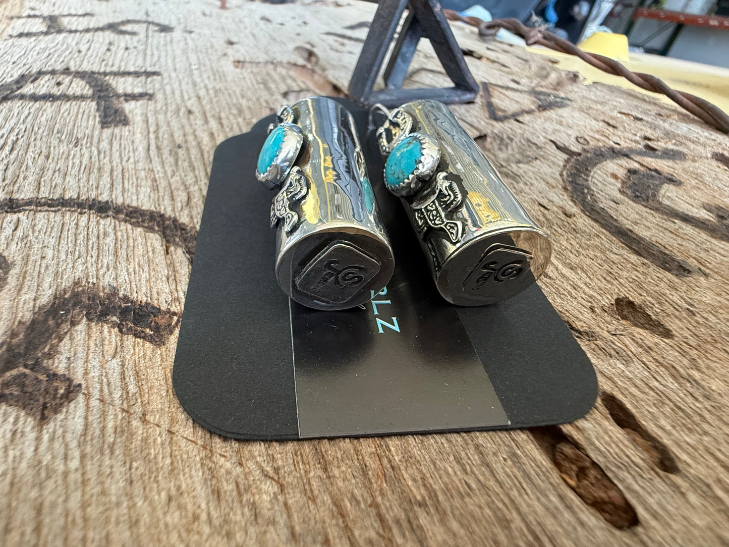 .925 Barrel Earrings