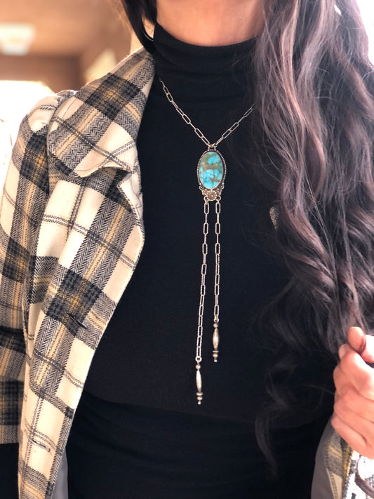 Sonoran Mountain Bolo Style Necklace