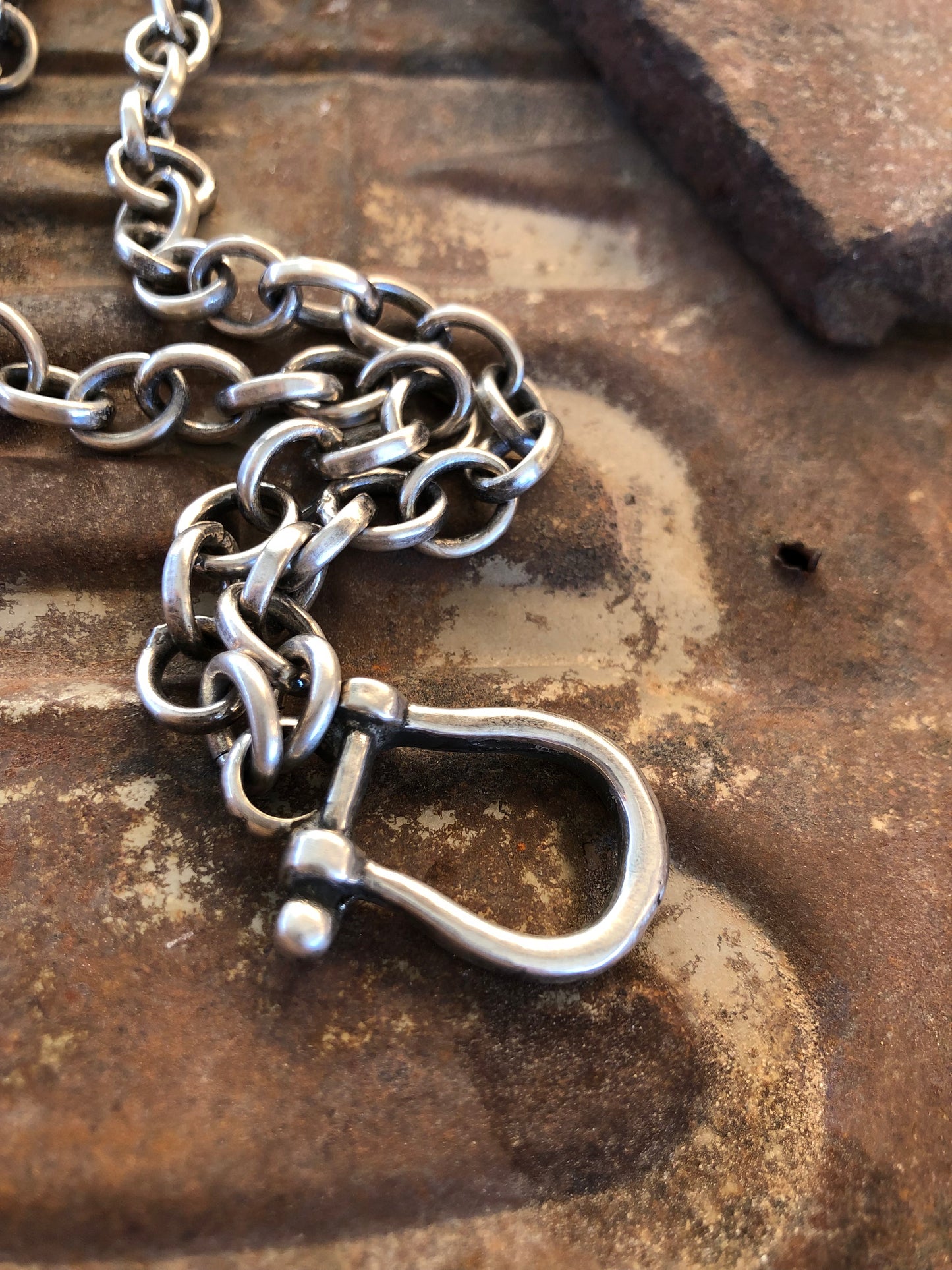 .925 Shackle Necklace