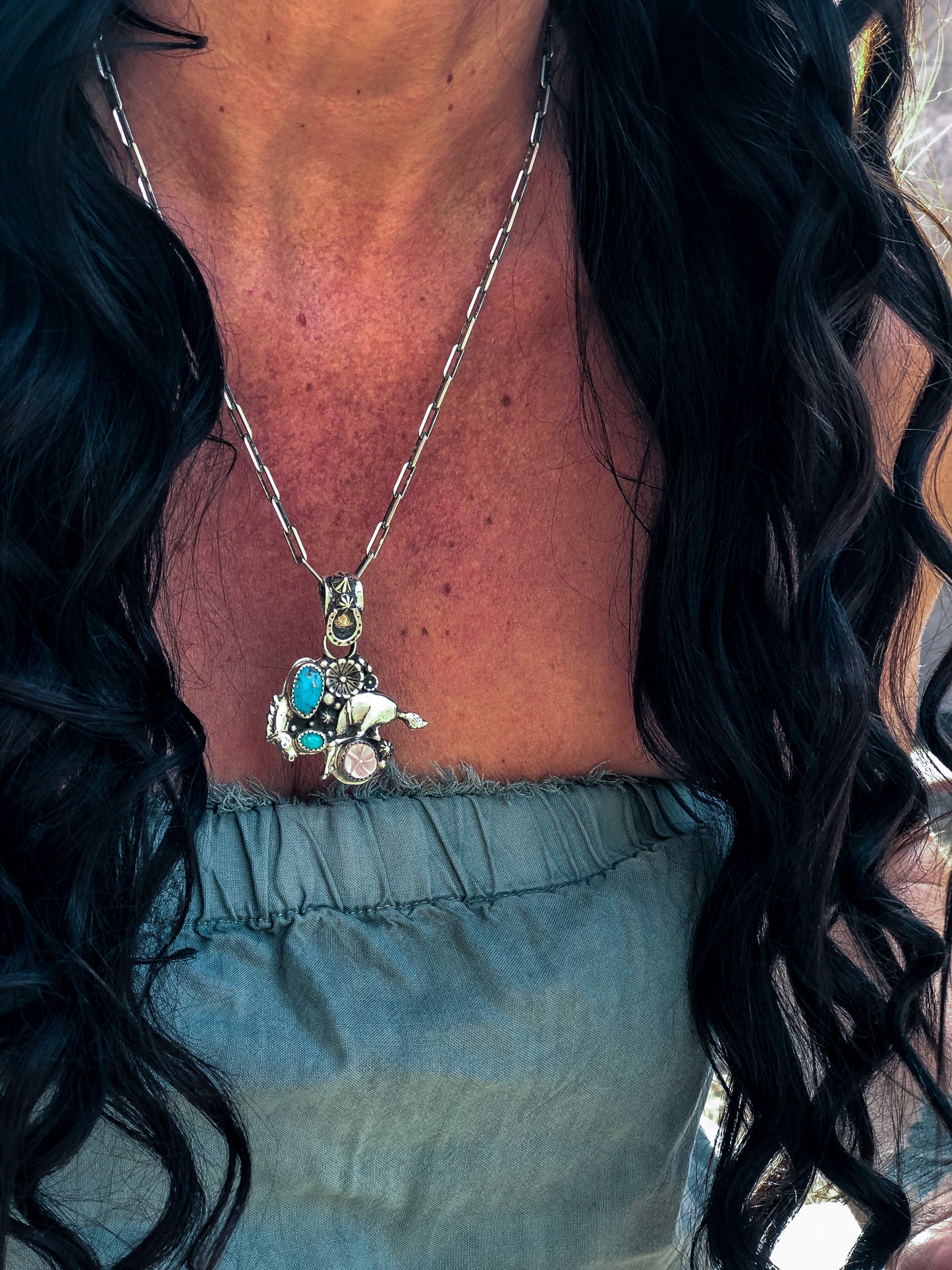 "Broke Horse" Necklace #2