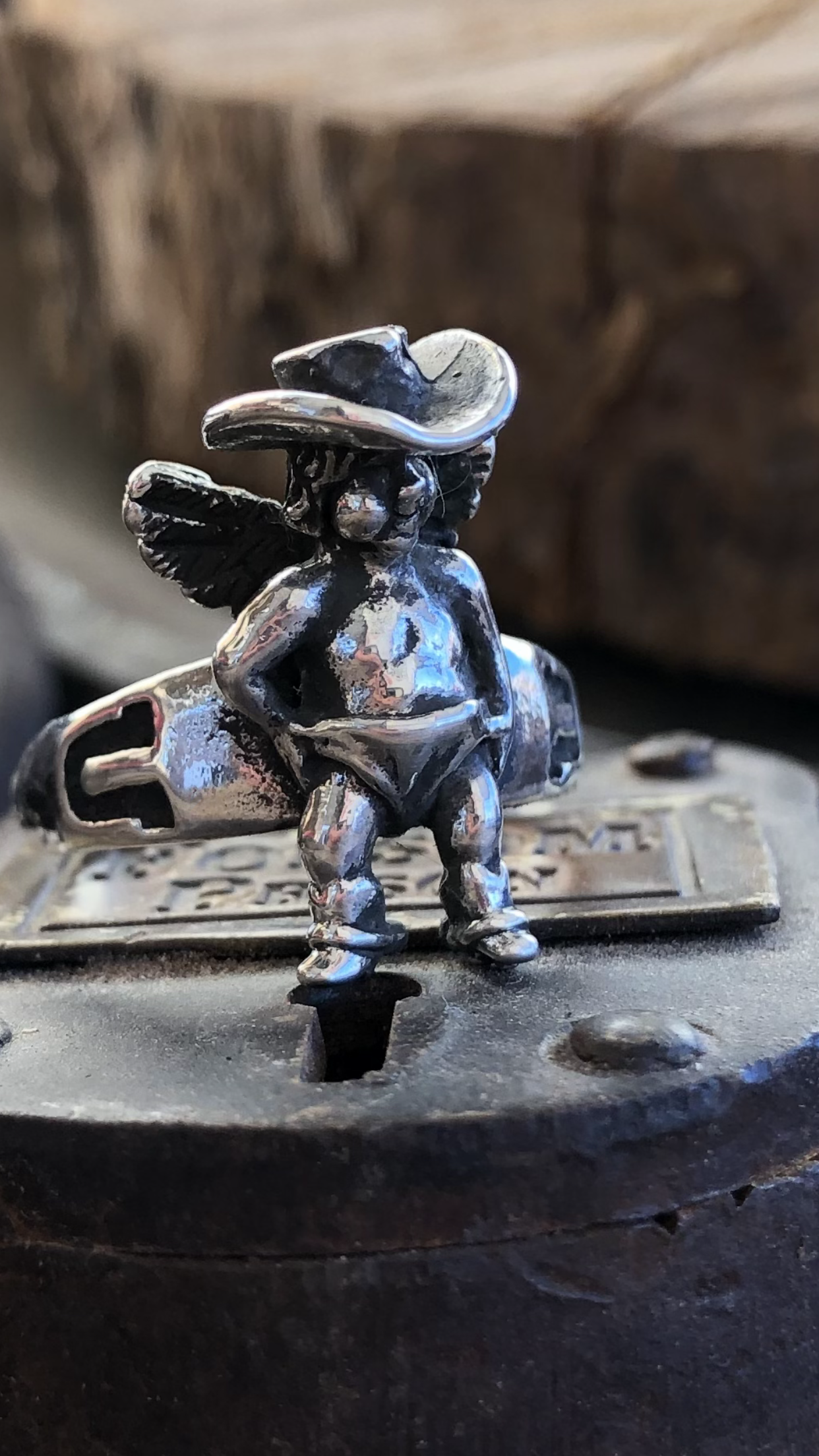 Cupid Cowboy Ring Size 8.5