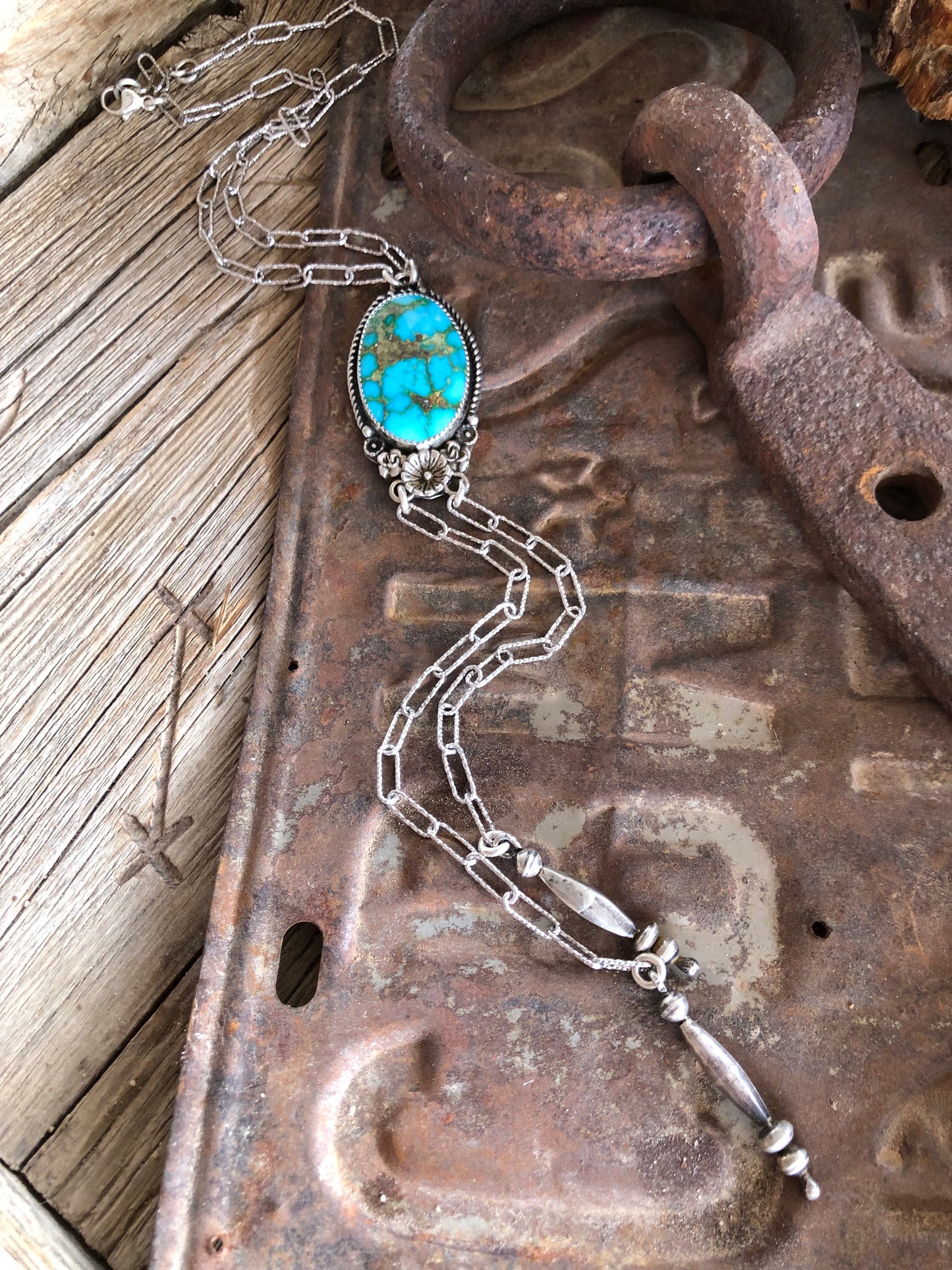 Sonoran Mountain Bolo Style Necklace