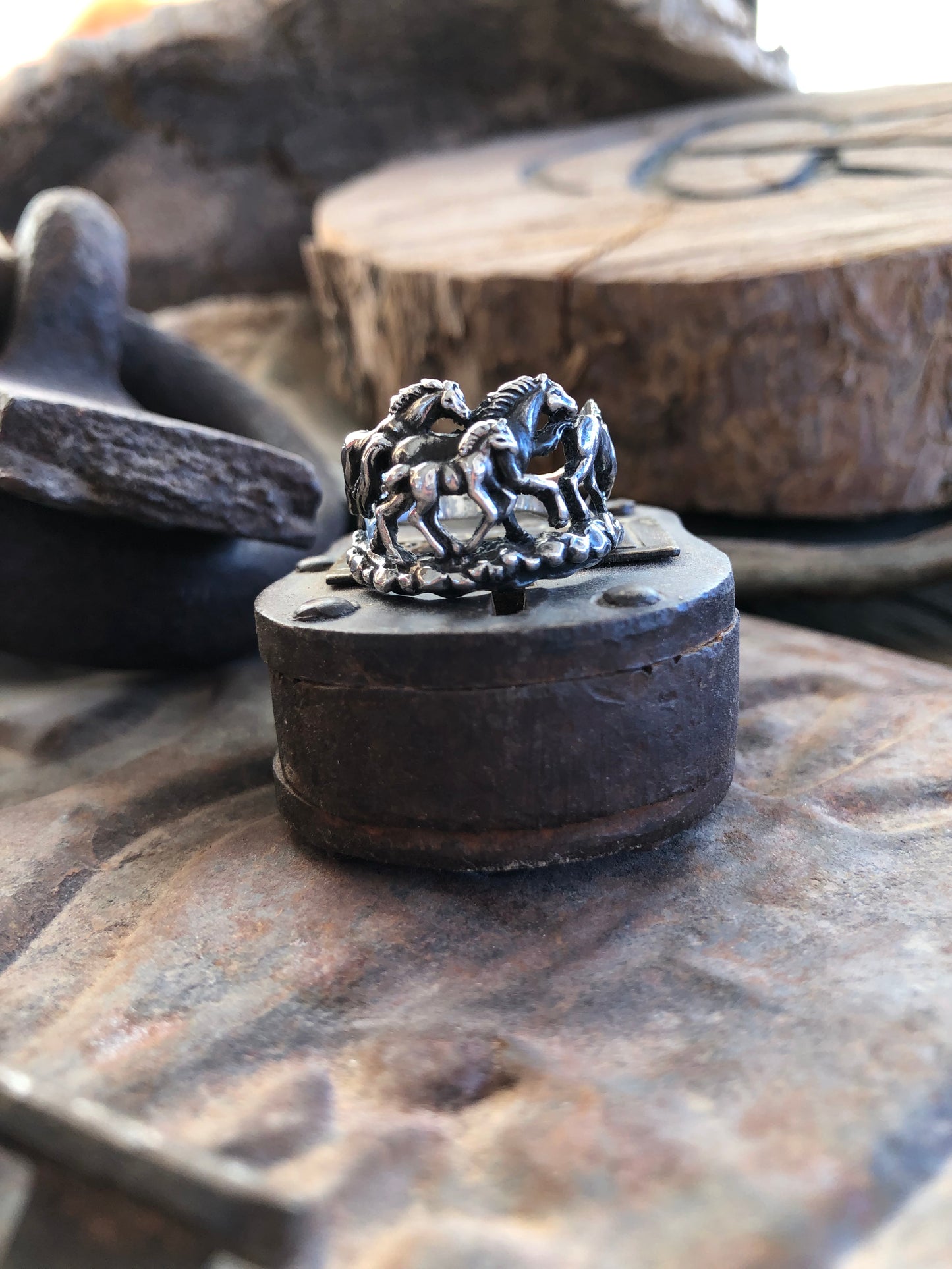 All The Horses Ring Size 9