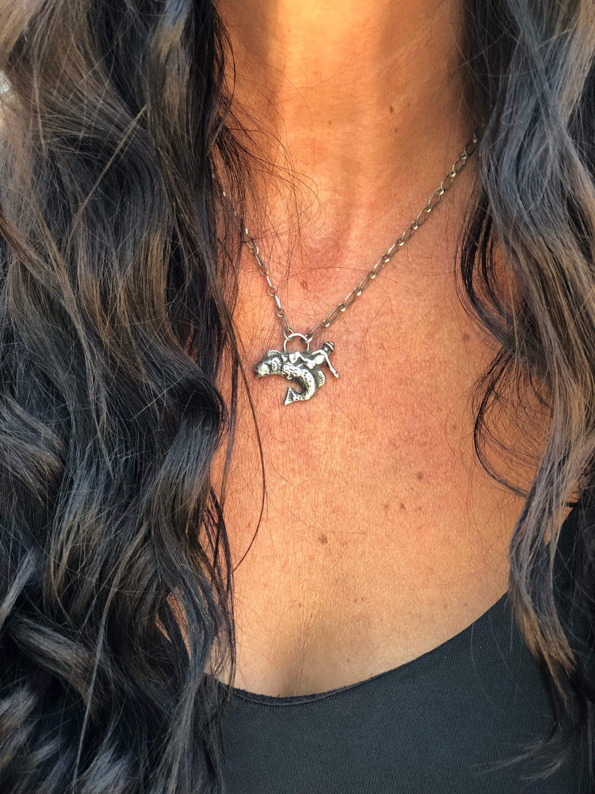 .925 “Trout-Law” Necklace