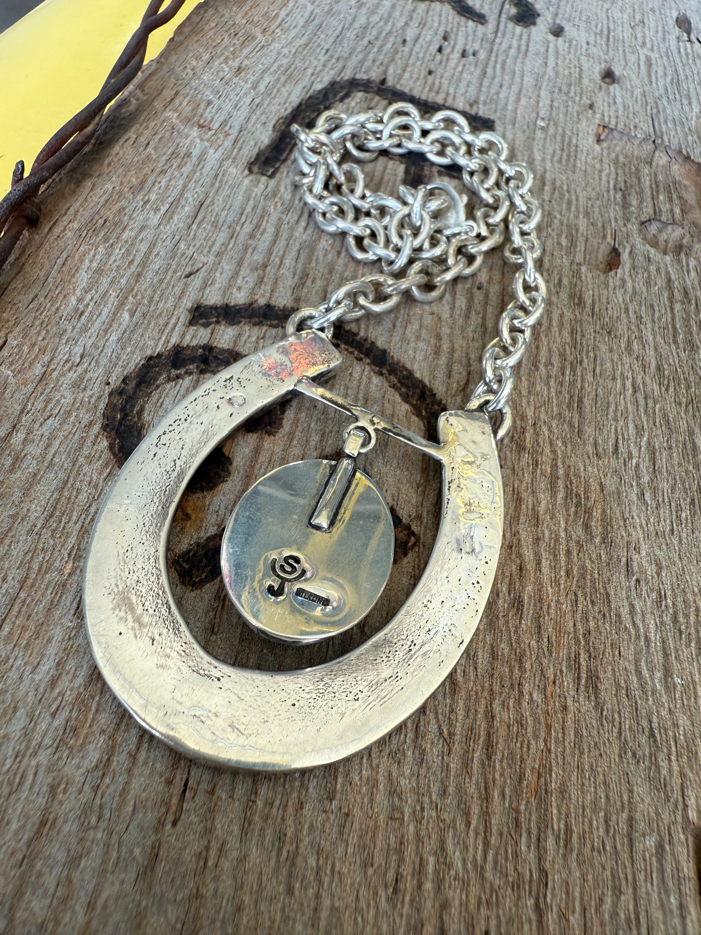 .925 Horseshoe & Royston Necklace