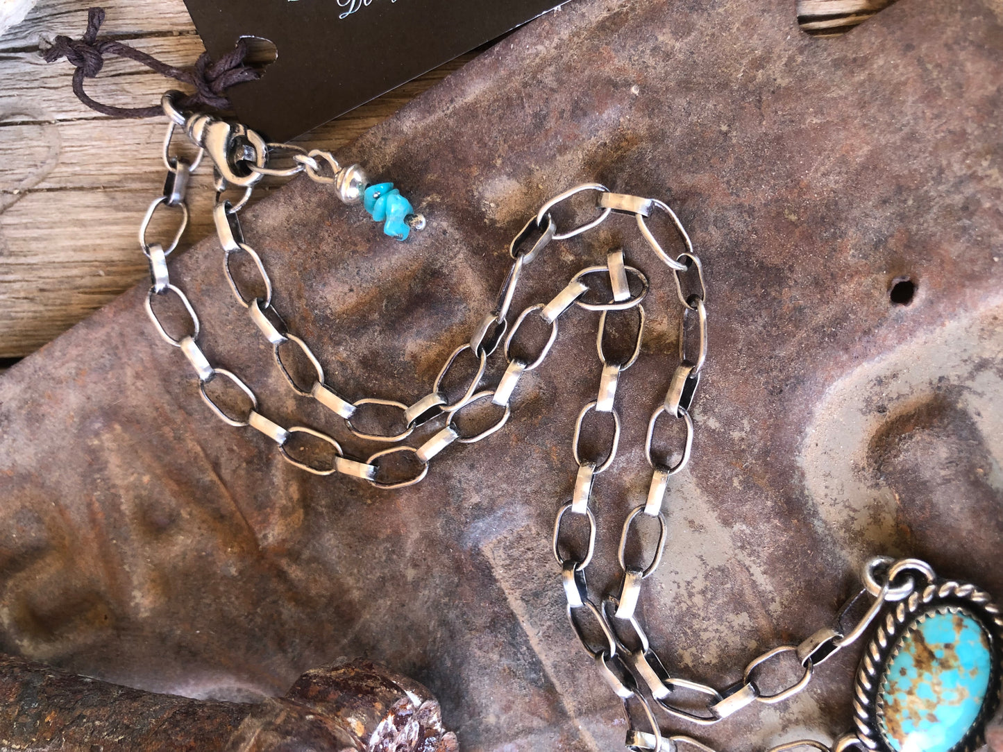 Fire Opal Take No Bull Necklace