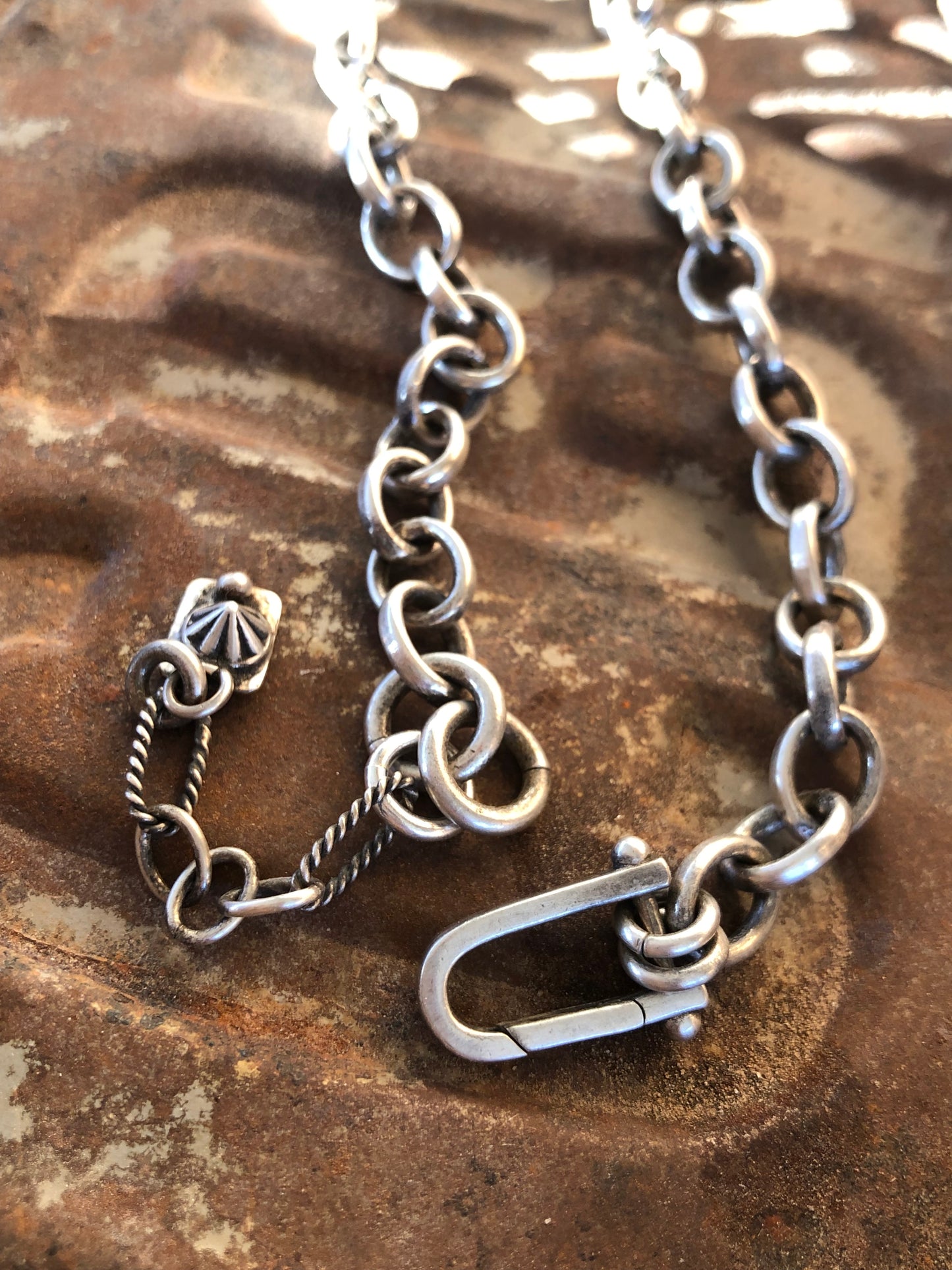 .925 Shackle Necklace