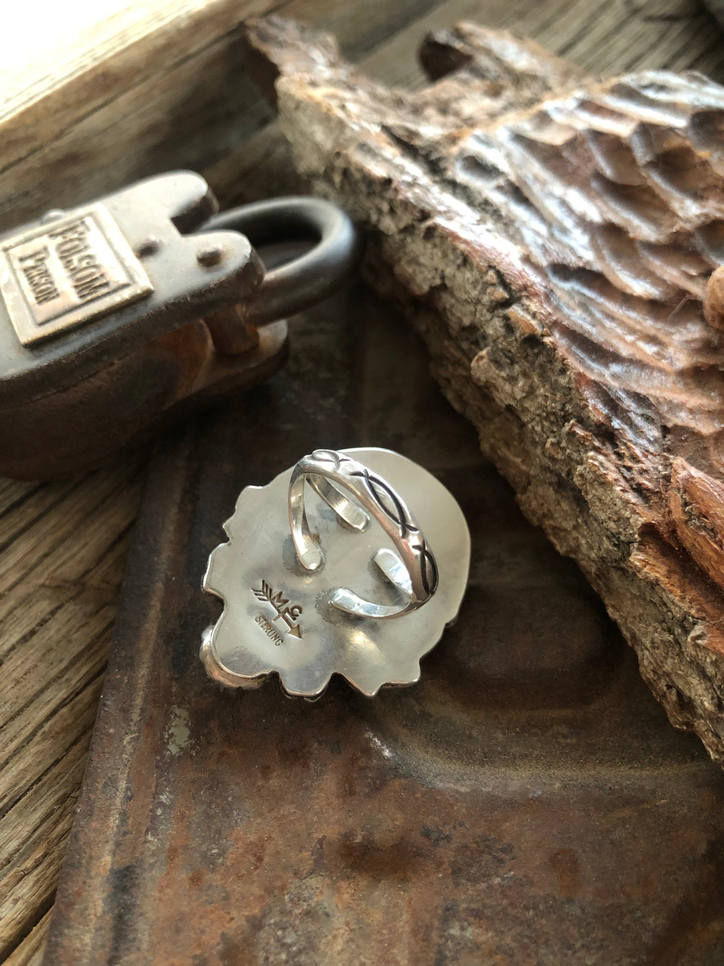 MOP Bronc Rider Ring Size 7.5