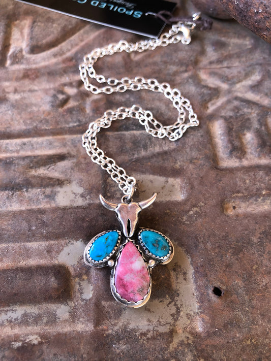 Thulite TNB Necklace