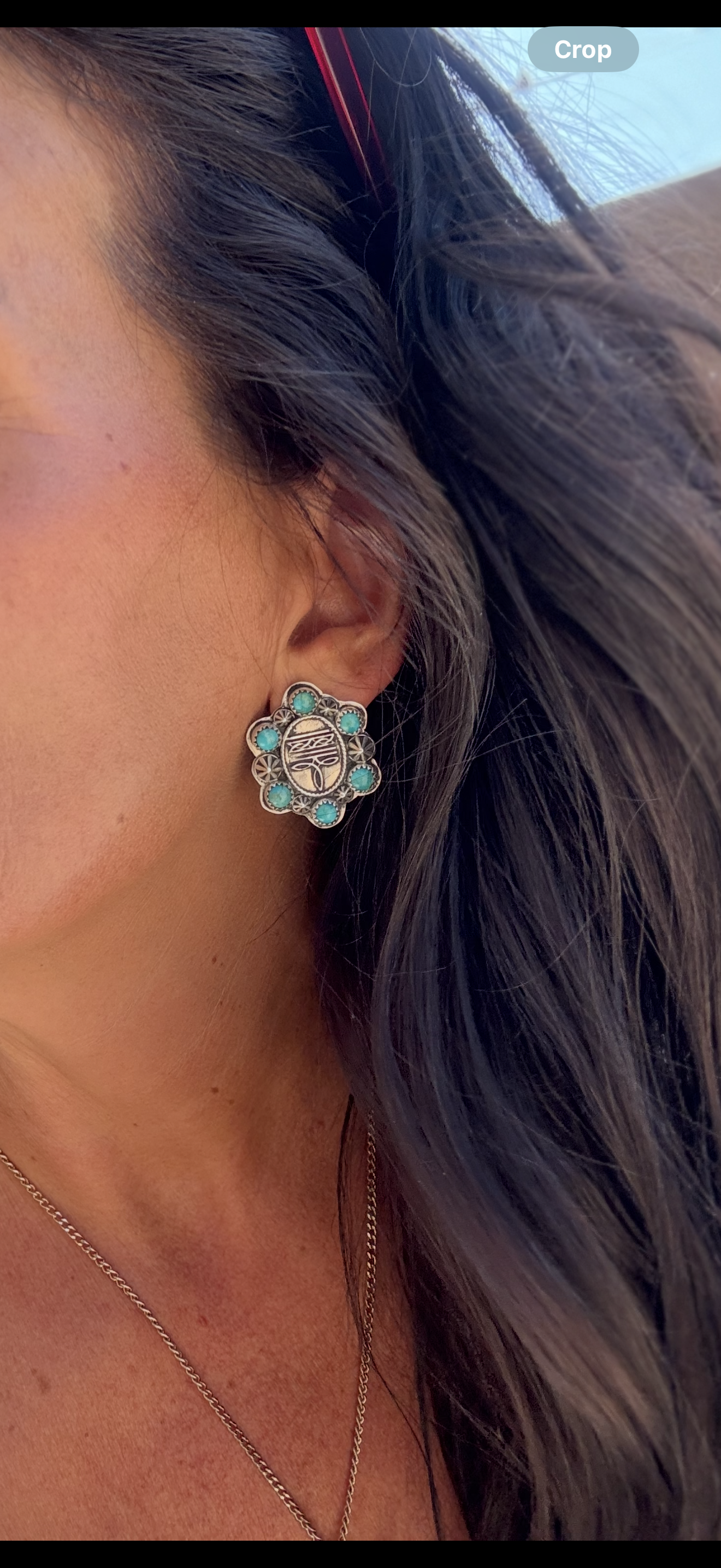 .925 Boot Stitch Cluster Earrings