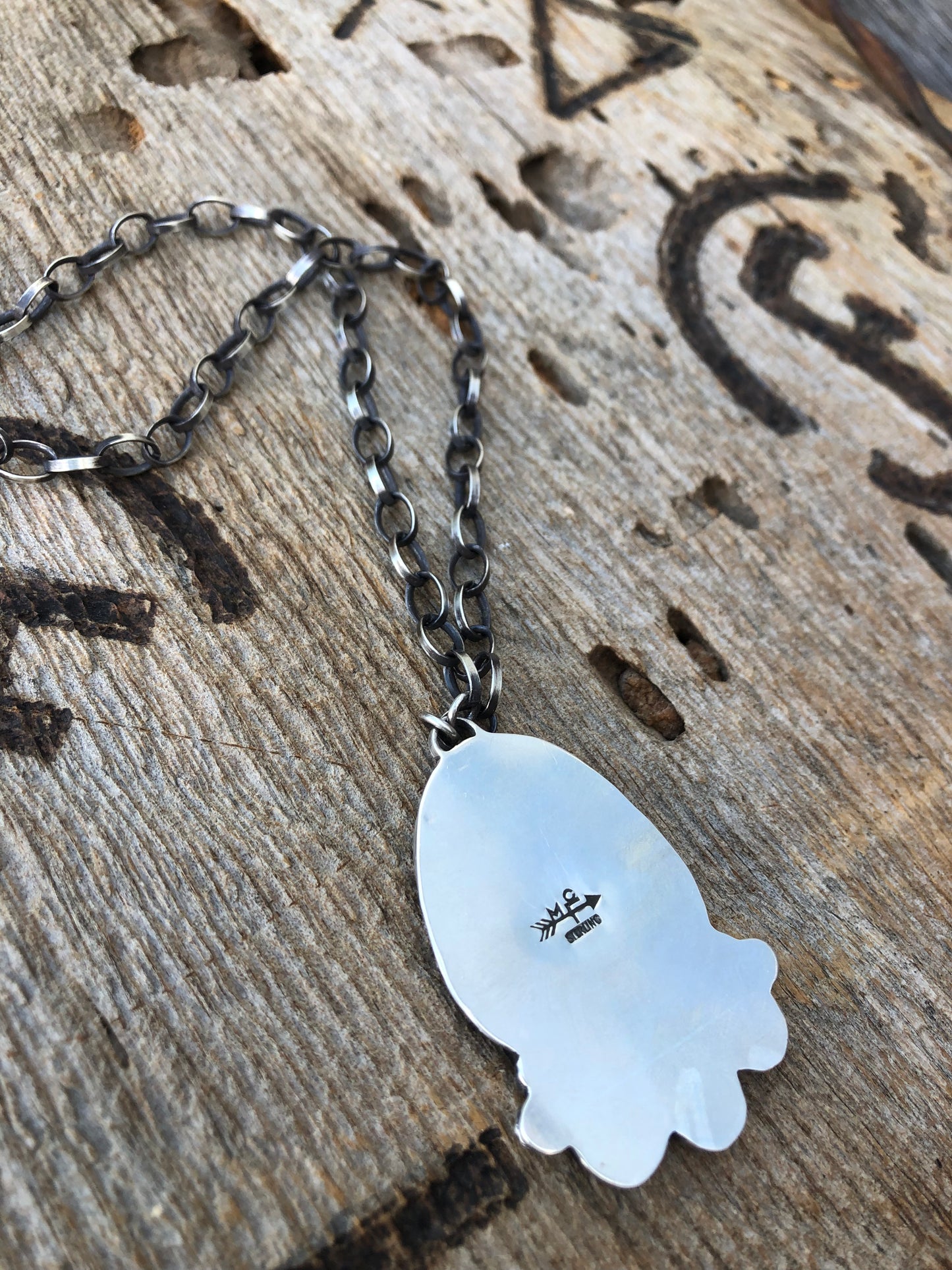Enamel Cowboy Boot & Turquoise Neck Fancy**SALE