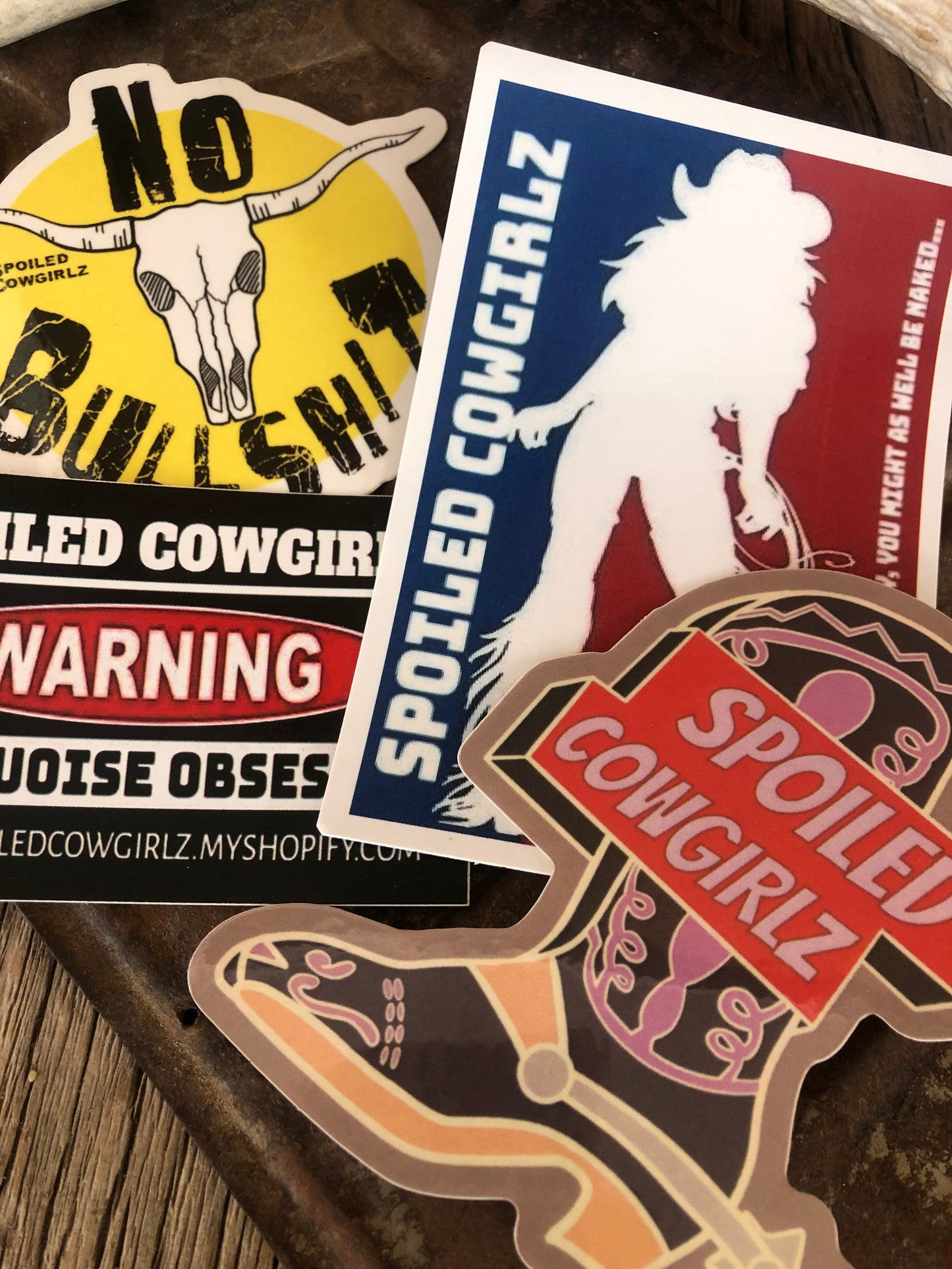 Vinyl No Bullshit Sticker