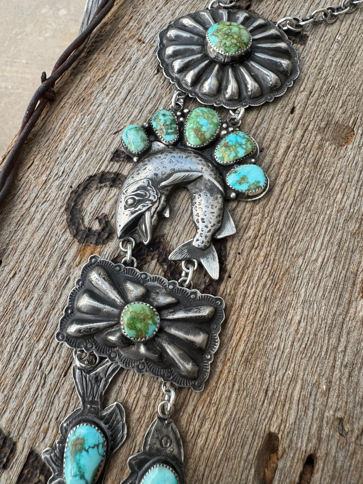 Turquoise Mountain Trout Lariat|Master Piece