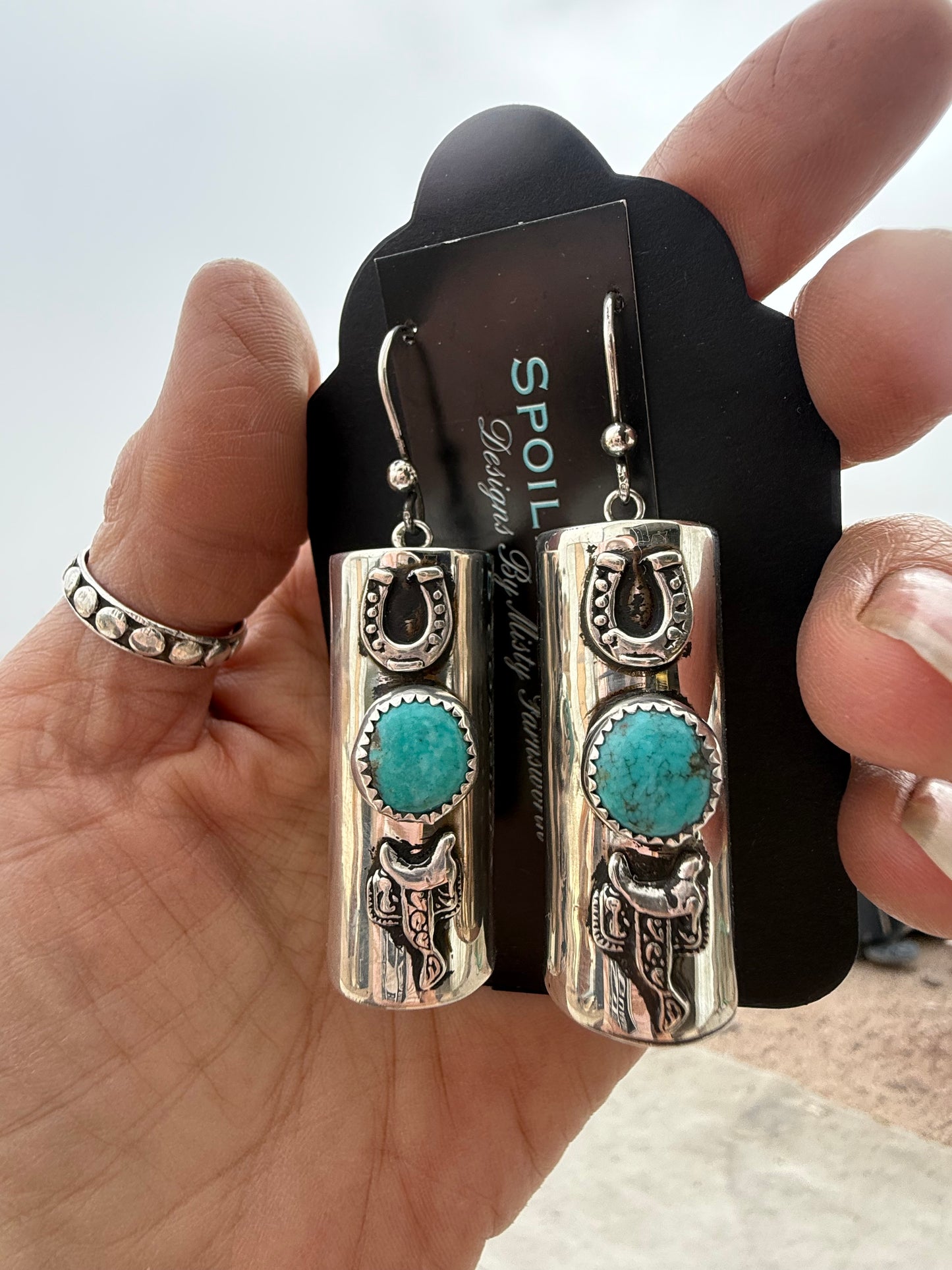 .925 Barrel Earrings