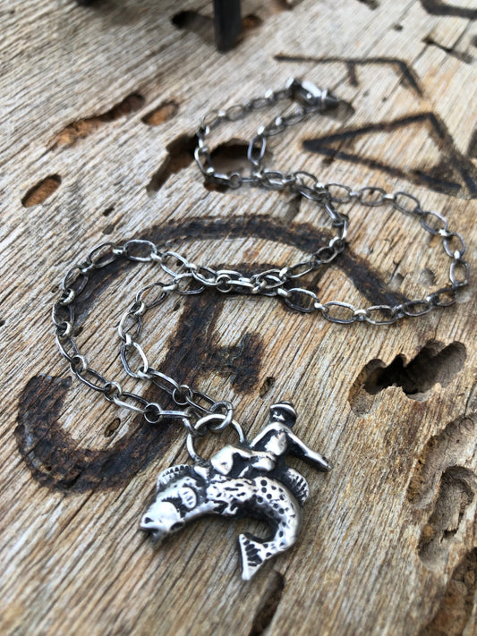 Catfish Cowboy Necklace