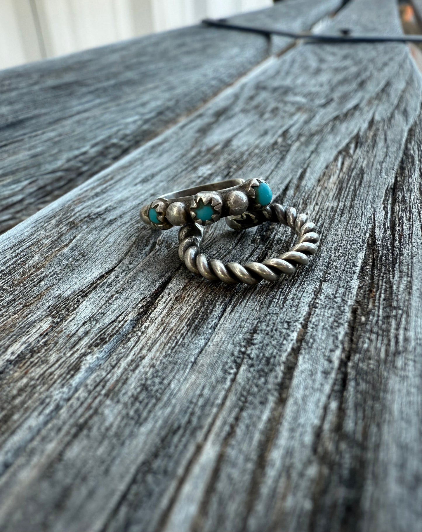 .925 & Turquoise Ear Cuff Duo
