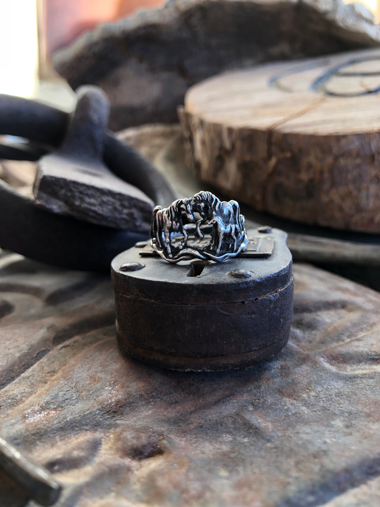 All The Horses Ring Size 9
