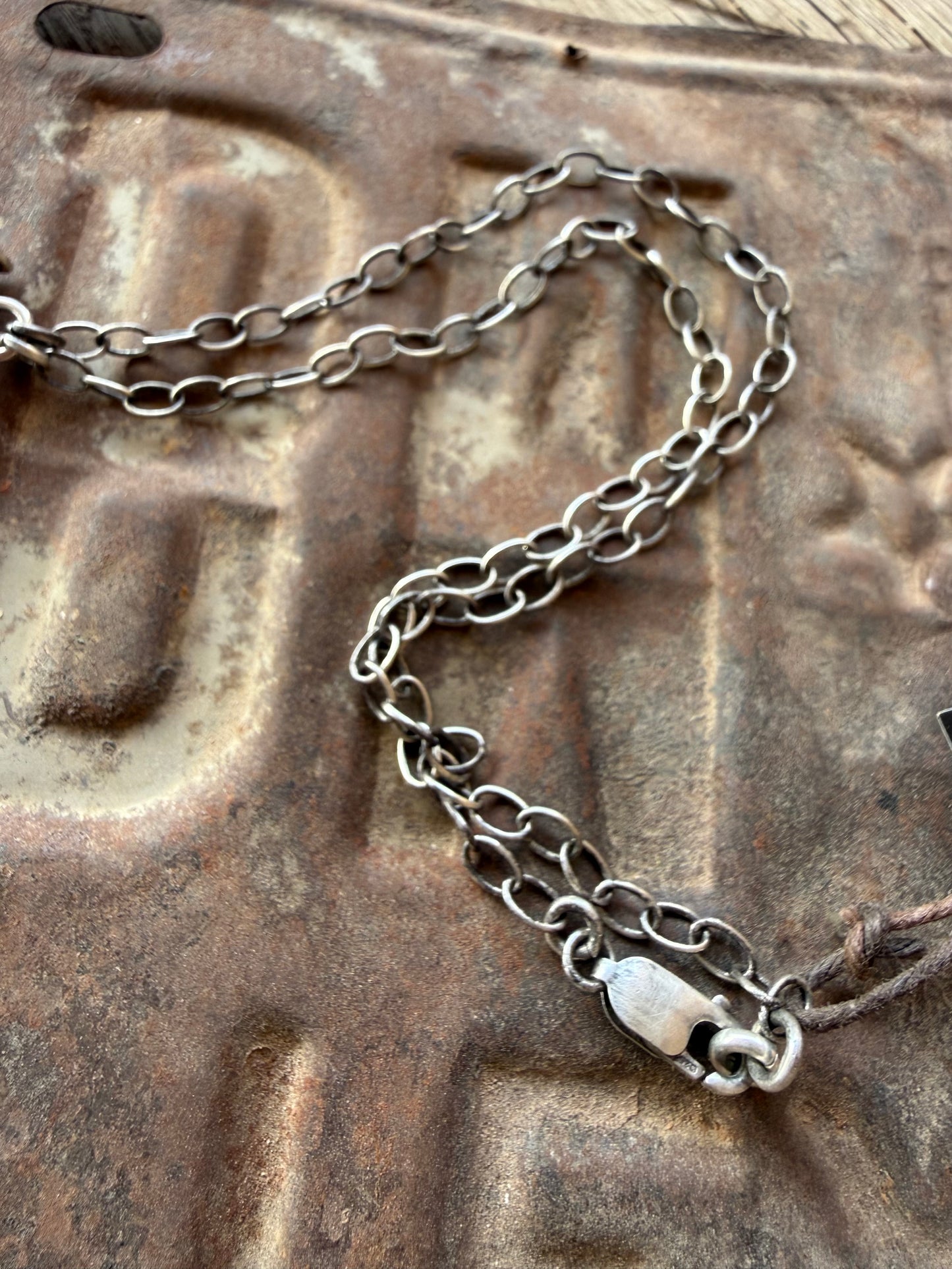 Blue Ridge Stirrup Necklace