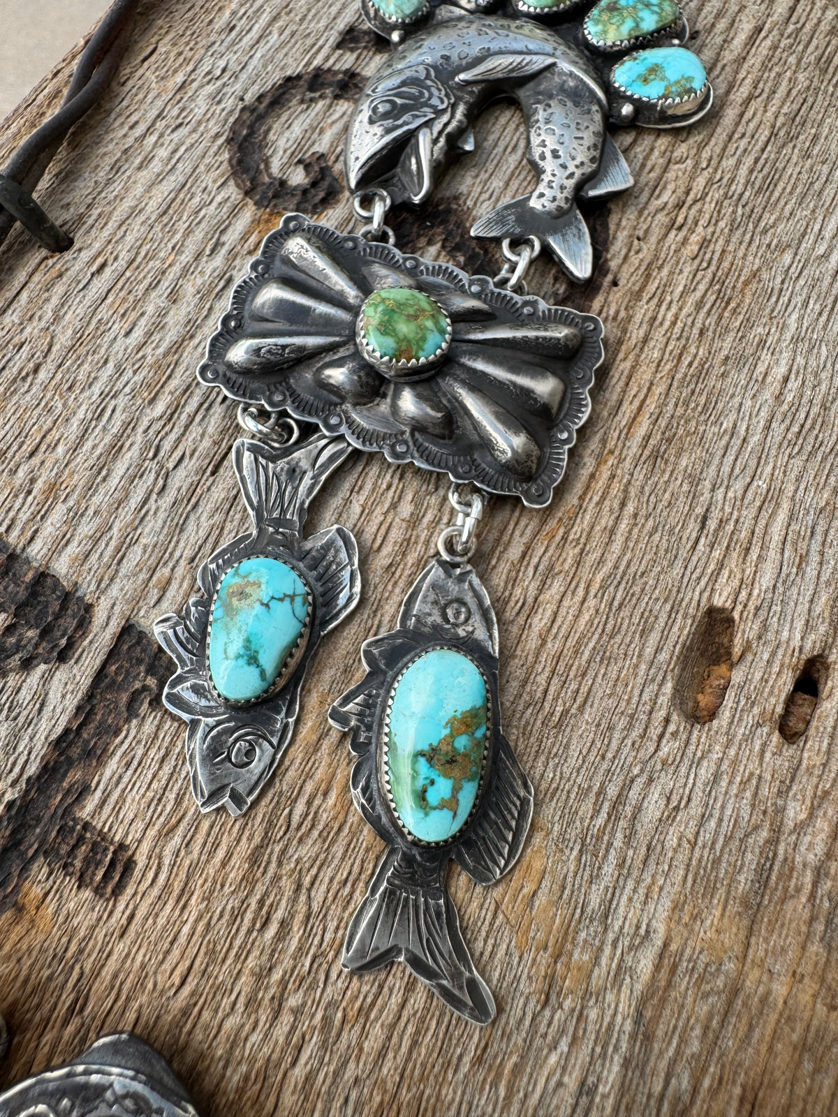 Turquoise Mountain Trout Lariat|Master Piece