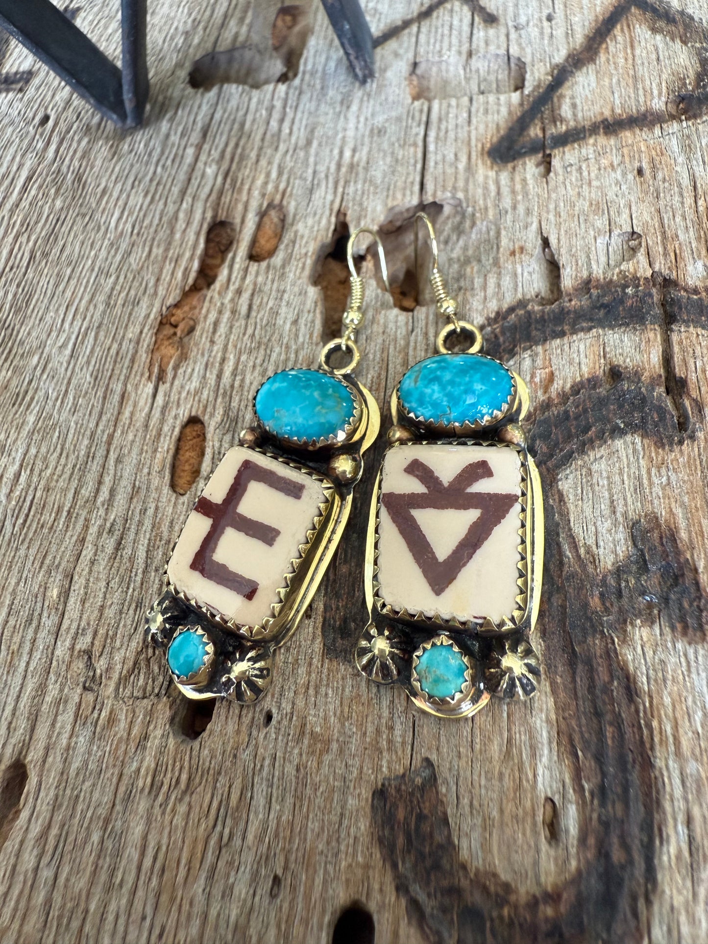 Kingman & Brass Brand Earrings