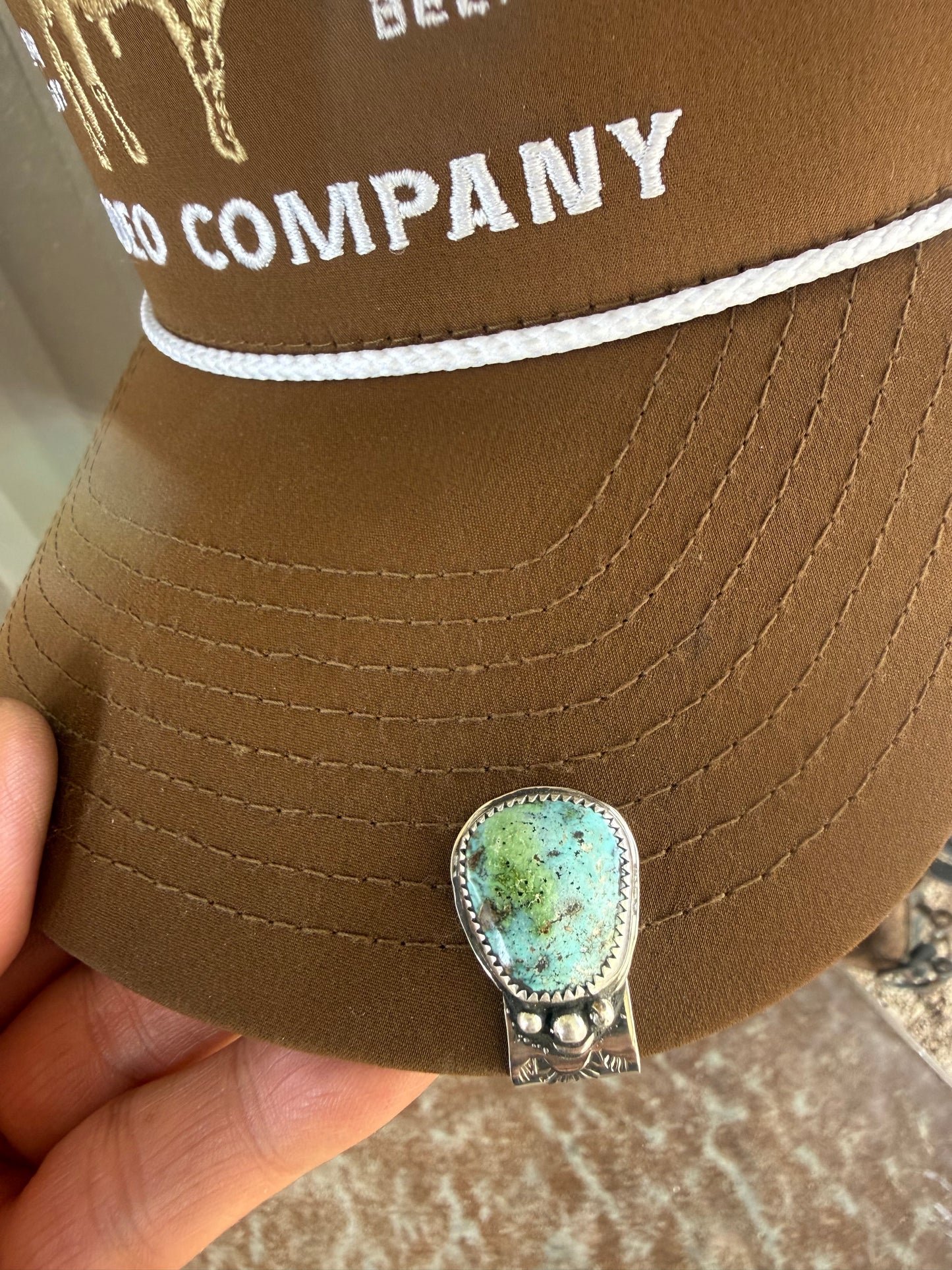 urquoise Mountain Brim Bling