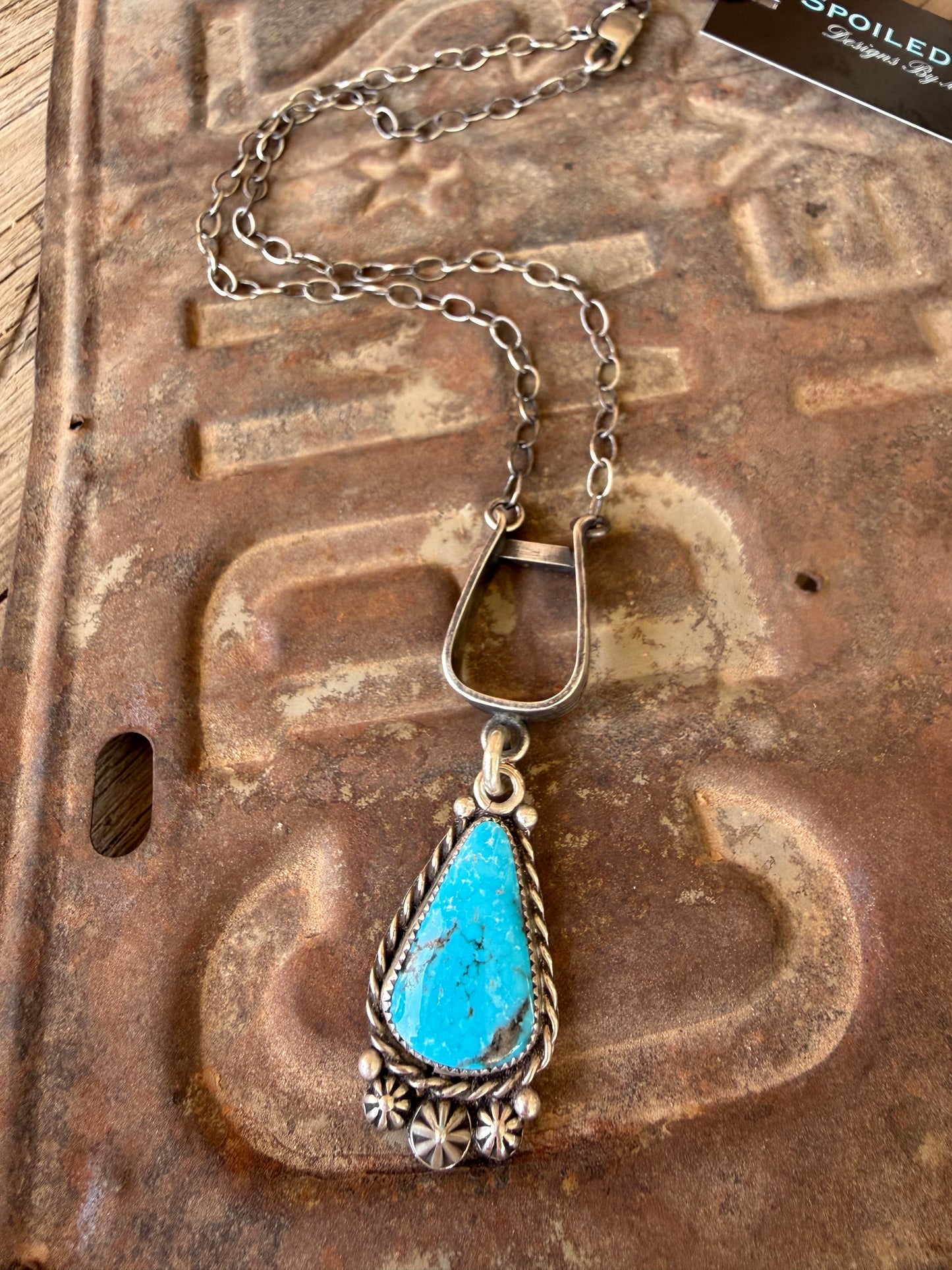 Kingman Stirrup Necklace