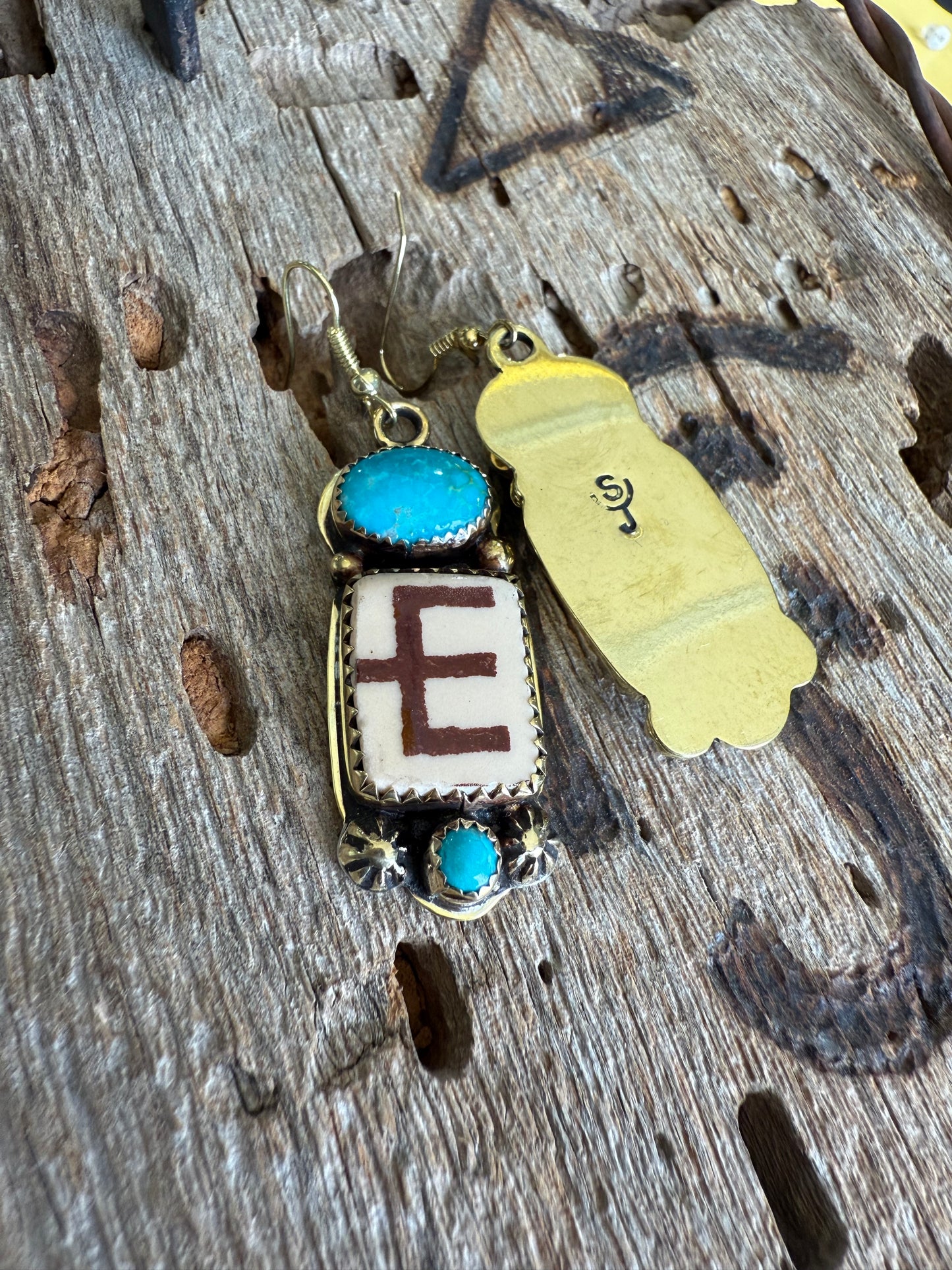 Kingman & Brass Brand Earrings