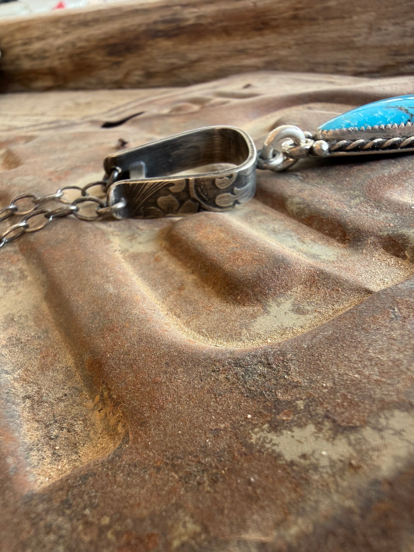Kingman Stirrup Necklace