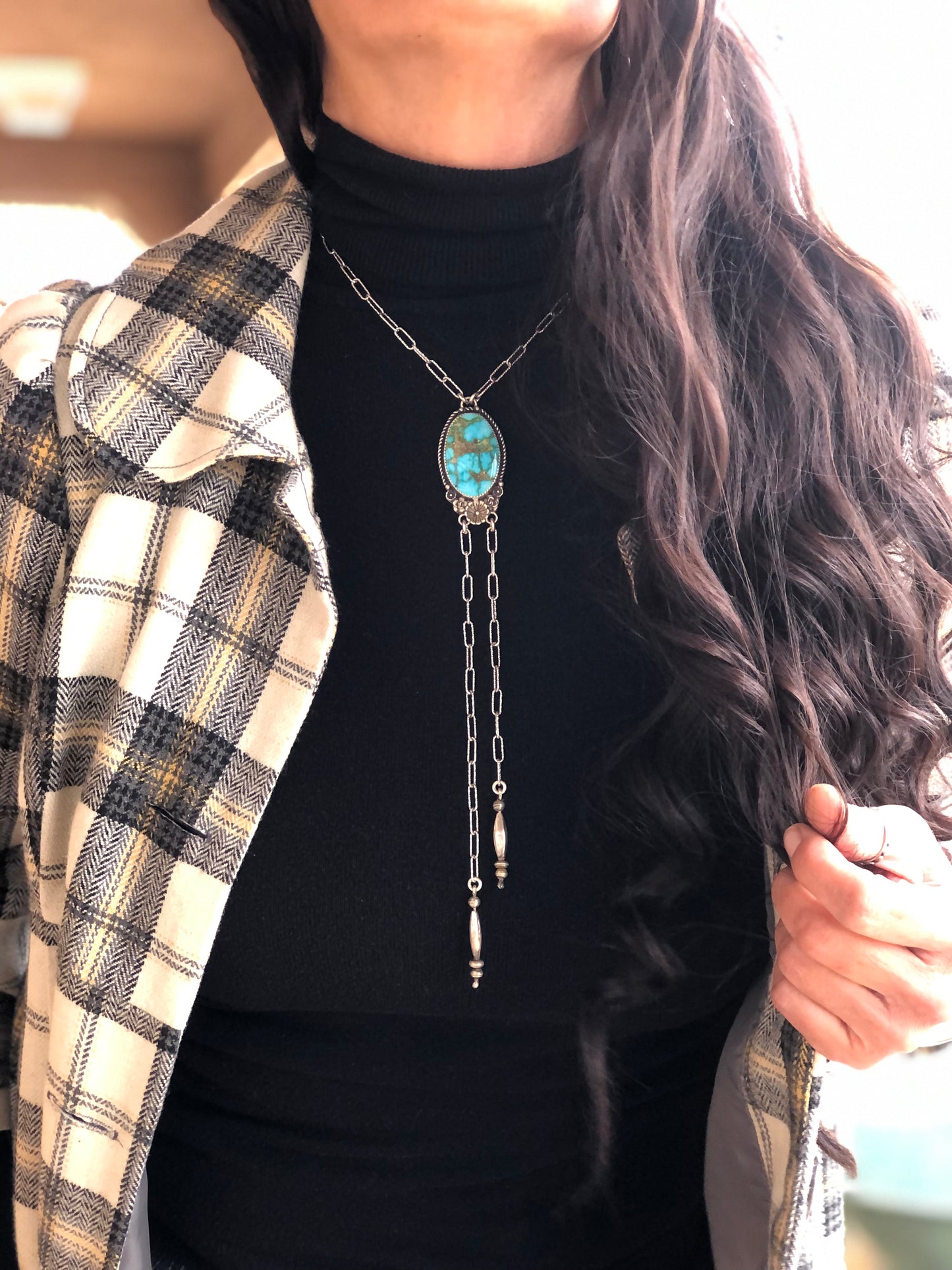 Sonoran Mountain Bolo Style Necklace