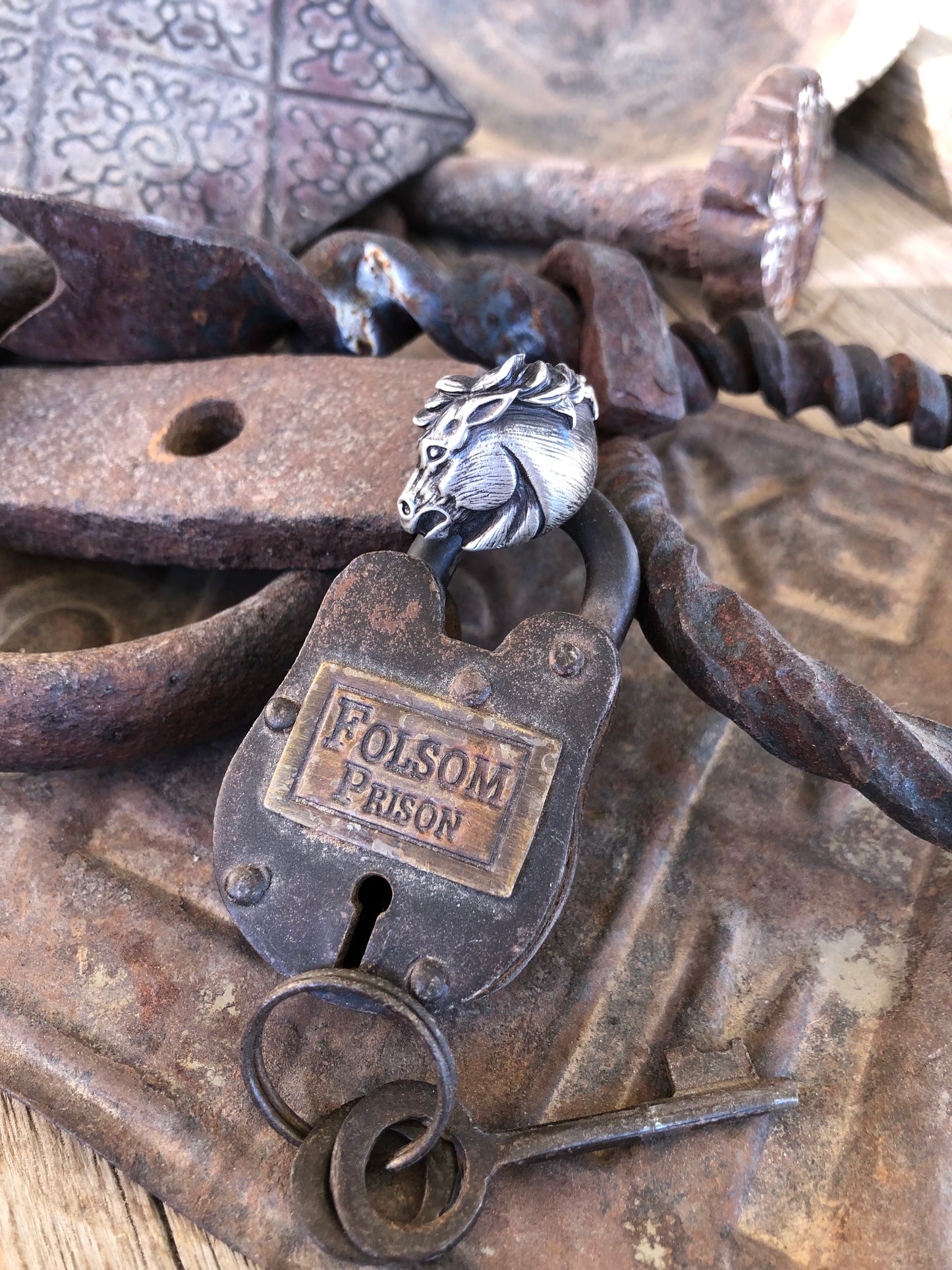 Horse Head Ring Size 7