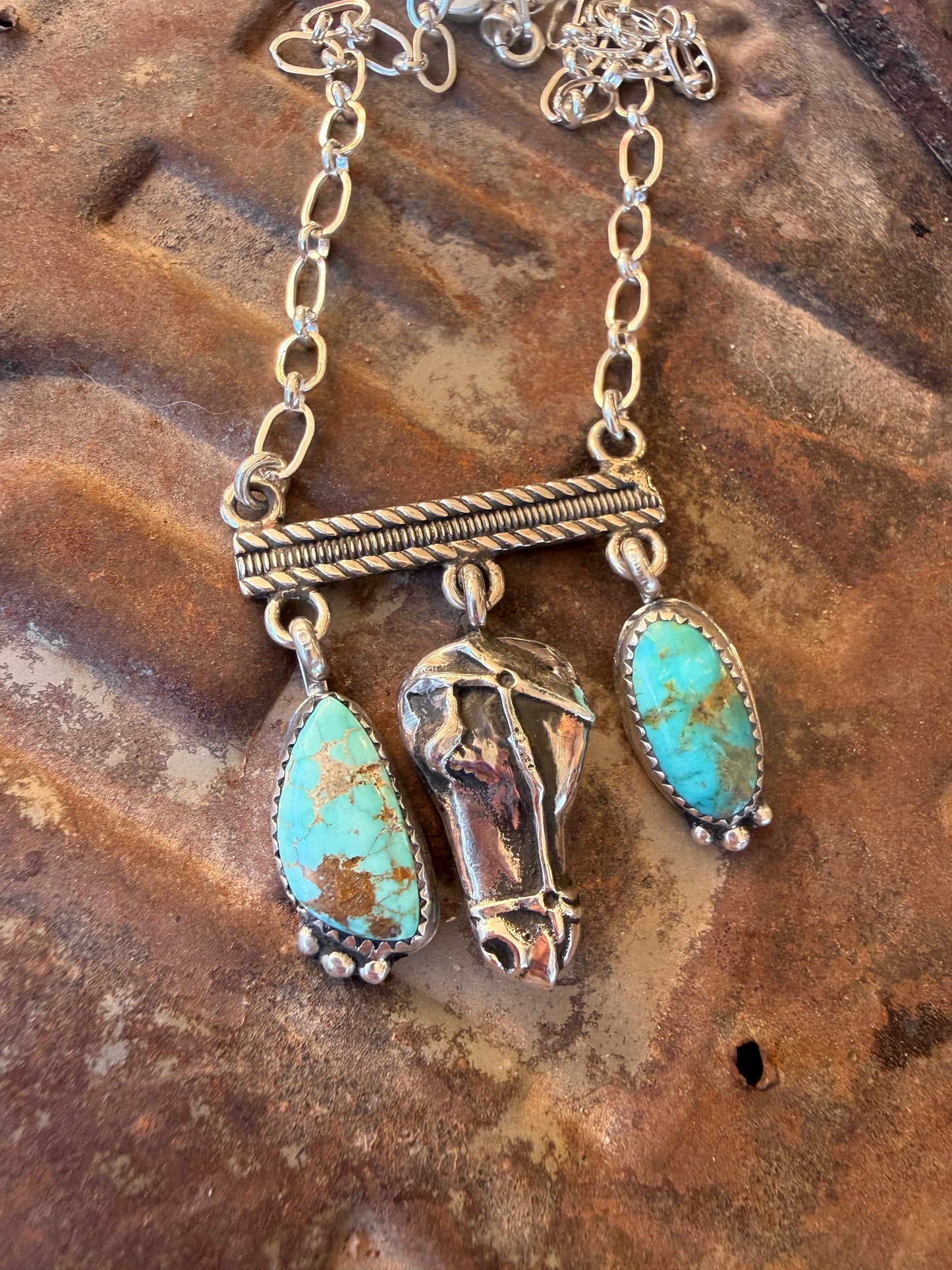 Halter Horse Charm Necklace